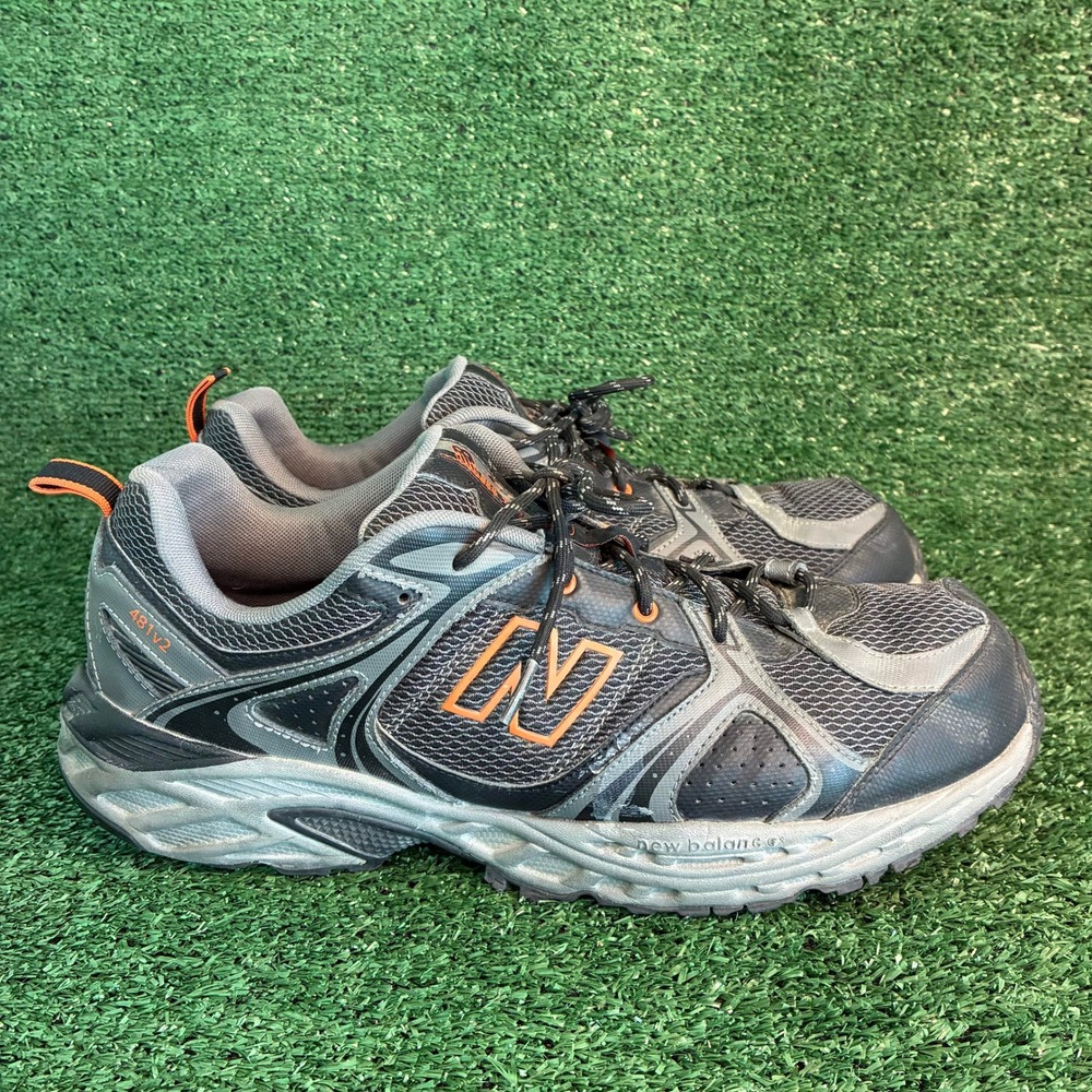New Balance 481v2 All Terrain Trail Running Hiking Shoes Grey Mens 13 Extra Wide